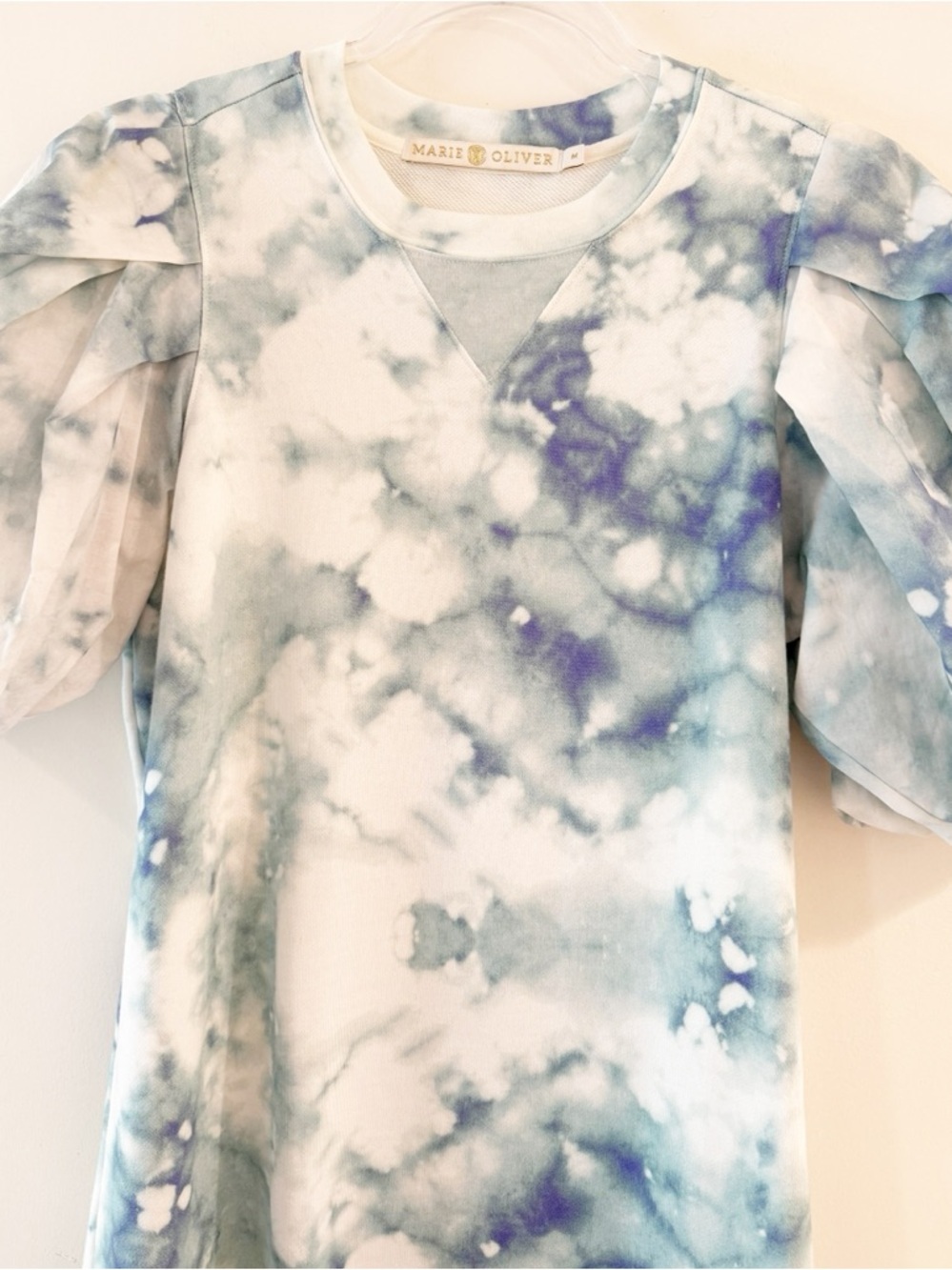 Marie Oliver Evie Dress In Autumn Sky - Picture 4 of 8